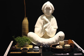 禅是一种境界，讲求的“禅茶一味”（图片来源：第六界中国厦门国际佛事用品展览会）