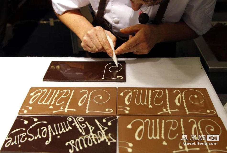 法国巧克力展 享尽多姿多彩极品巧克力