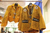 2011中国（上海）国际马业展览会上充满特色的赛马服装。