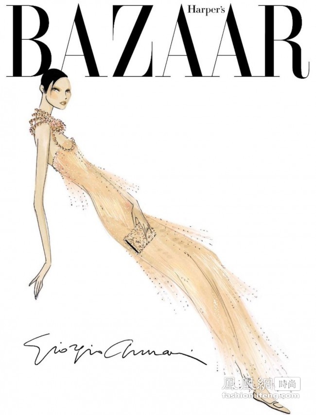 《Harper’s Bazaar》俄国版15周年纪念封面