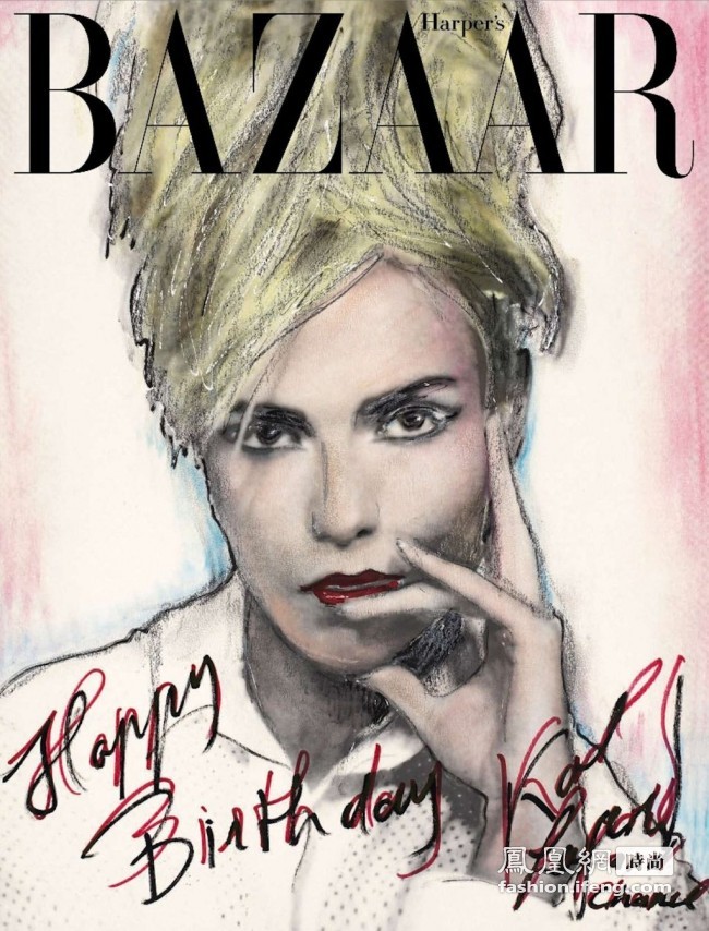 《Harper’s Bazaar》俄国版15周年纪念封面