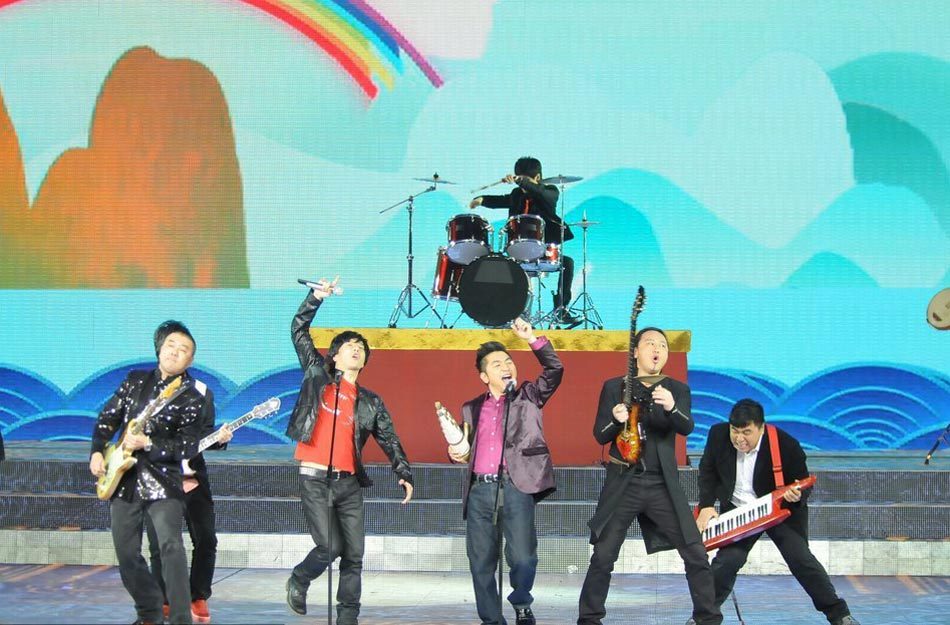 2011年央视春节联欢晚会现场图片