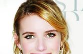 Emma Roberts

　　清透无瑕的底妆散发迷人光彩，平滑的眼线使双眸妩媚动人。T字区选用高光提亮，使整个五官更加轮廓分明。