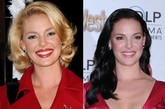 Katherine Heigl平庸金发女郎变身黑发女神，潮流升级不止一点点。