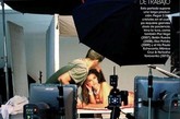 C罗女友伊莉娜全裸登上西班牙版《ELLE》杂志2011年12月号杂志封面。
