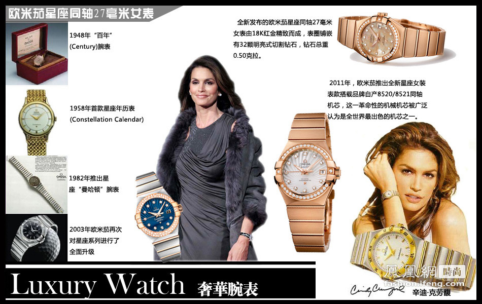 一定要拥有的品牌 最经典时尚的三款女士腕表