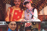 回顾18年前，潘迎紫与尔冬升、刘青云合作主演《大玉儿》的剧照。那时潘迎紫也已经43岁了。