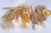 小米中含有丰富的B族维生素，虽然脂肪含量较低，但大多为不饱和脂肪酸，而B族维生素及不饱和脂肪酸都是生长发育必需的营养。特别是不饱和脂肪酸，对宝贝的大脑发育大有益处。