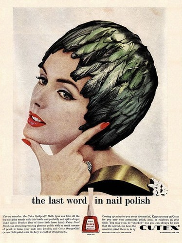 复古风正当时 1960年代指甲油广告寻灵感