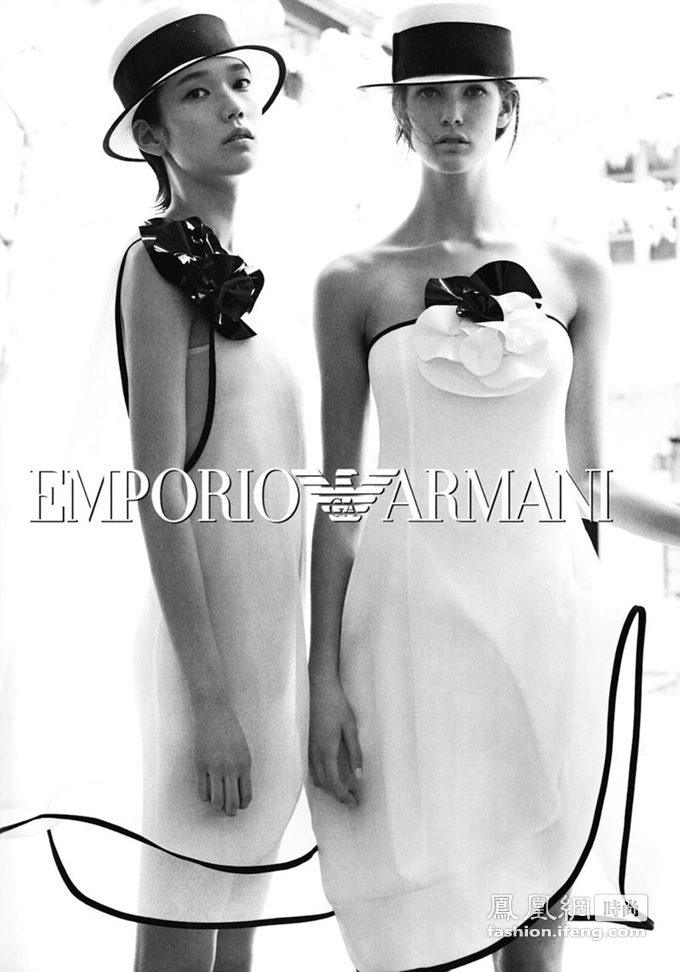 Emporio Armani 春夏时尚大片 中国模特走向国际