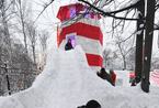 打造梦幻雪世界 莫斯科“冰霜之城”对外开放