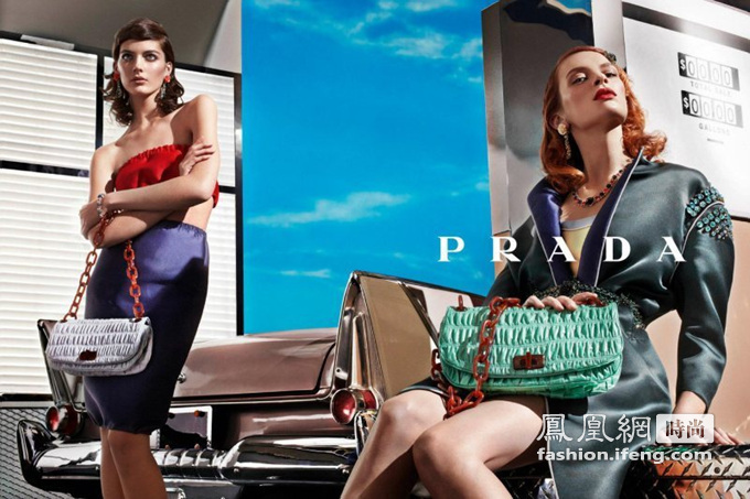 Prada Spring 春夏广告 唯美浪漫