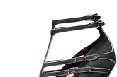 Alexander McQueen曾经的鞋履设计师Gaetano Perrone自去年起开始推出自己的同名系列女鞋。此次推出的2012春夏系列，设计师在每双鞋的鞋面皮革处理上展现了非凡的功力。鞋面梦幻的花朵装饰以及镶满晶体的球形鞋跟则好像充斥着唯美、搞怪的麦昆式宫廷风格特色，依然令人惊艳不已。 

