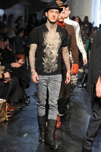 2012秋冬Jean Paul Gaultier男装发布