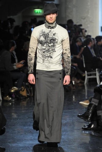 2012秋冬Jean Paul Gaultier男装发布