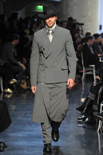 2012秋冬Jean Paul Gaultier男装发布