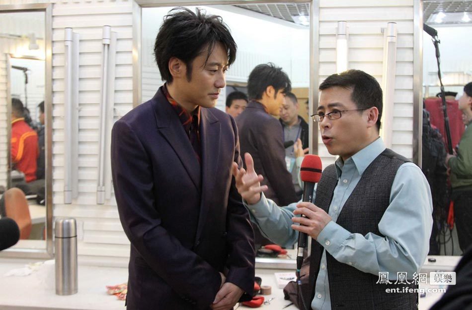 独家:央视龙年春晚后台照片[高清大图]