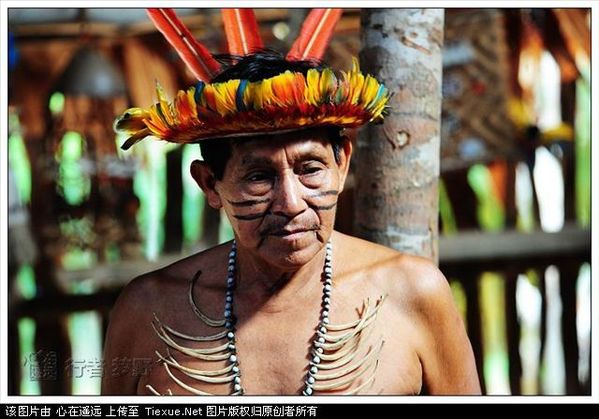 实拍不穿衣服的亚马逊原始部落(高清组图)