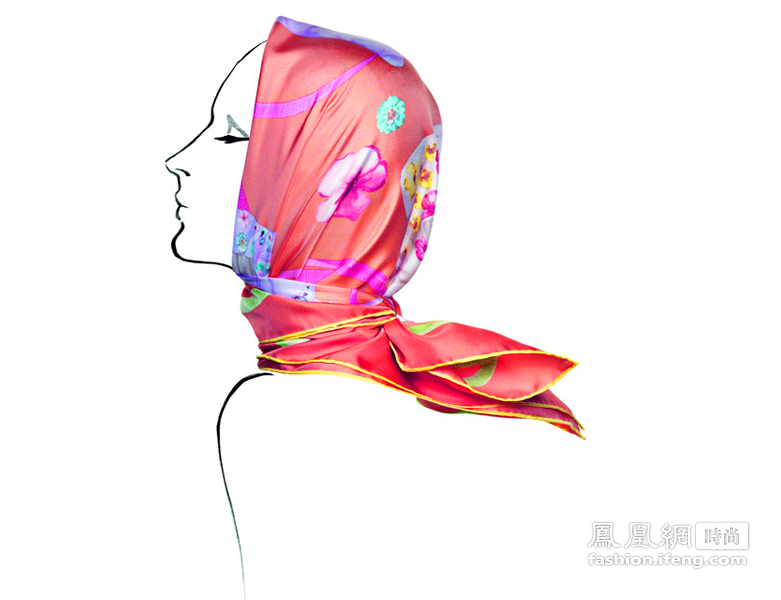 菲拉格慕春夏系列丝巾：为你“颈”上添花