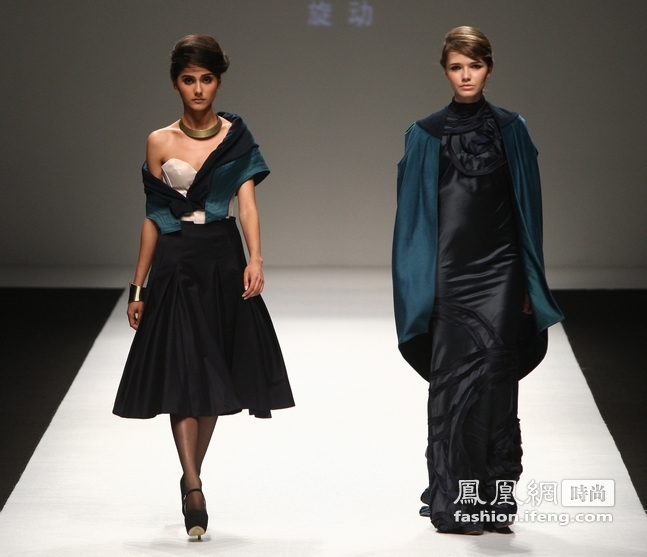 上海时装周20岁学生作品 不再保守跟外国接轨
