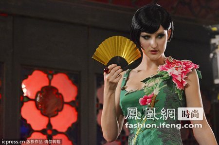 《全美超模新秀大赛》刮起中国风 