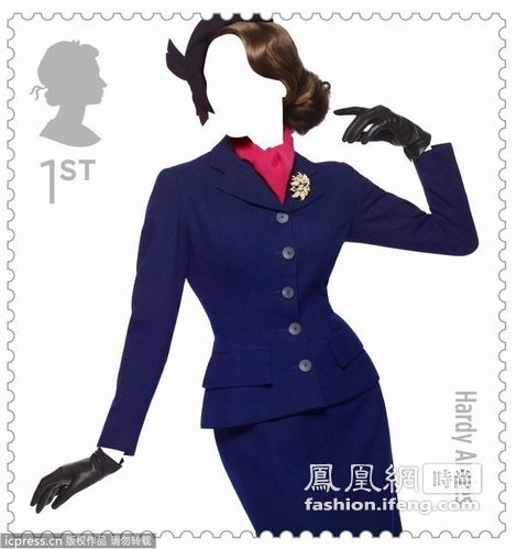 英国皇家邮政发布时尚套票 向设计大师致敬 