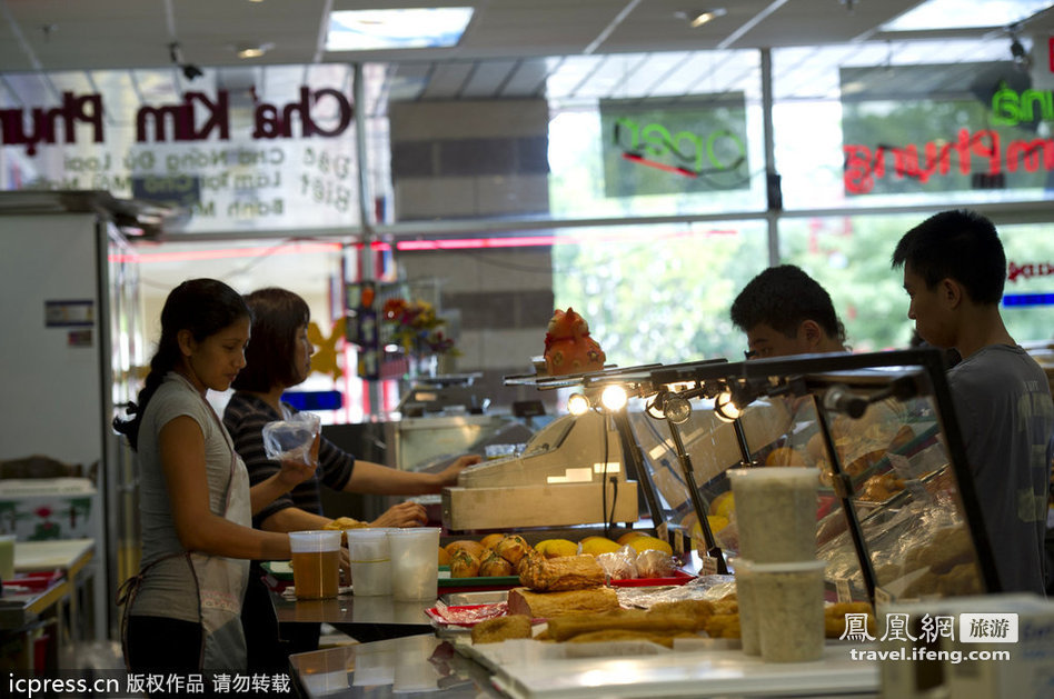 美国弗吉尼亚州著名越南小吃店  难抵美食诱惑