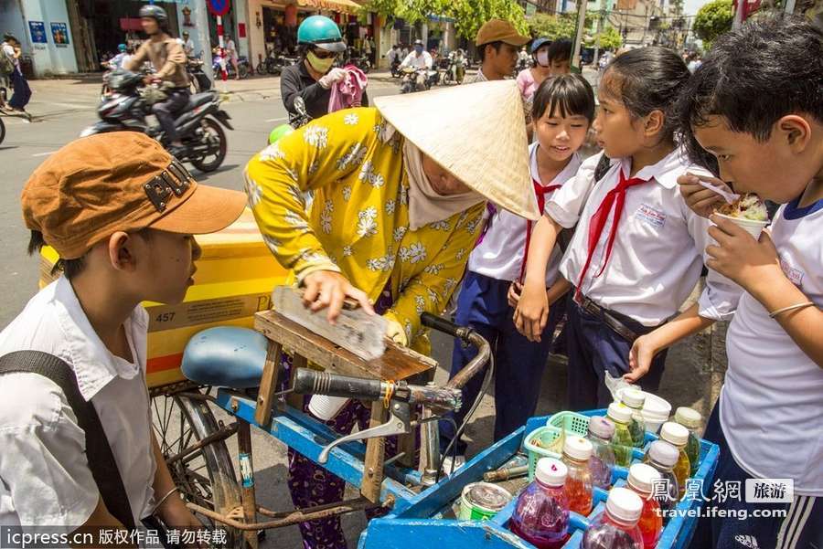 越南胡志明市街头百姓生活纪实