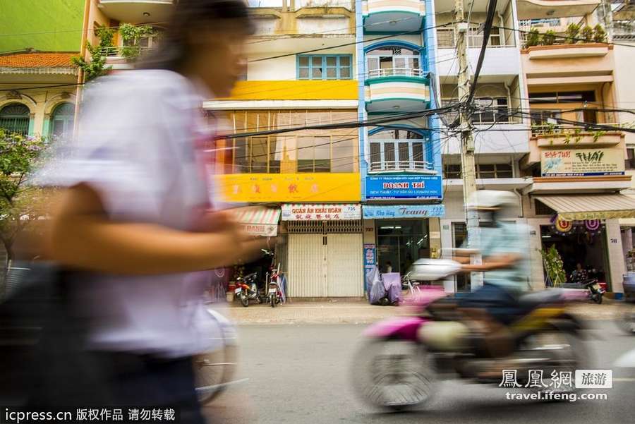 越南胡志明市街头百姓生活纪实