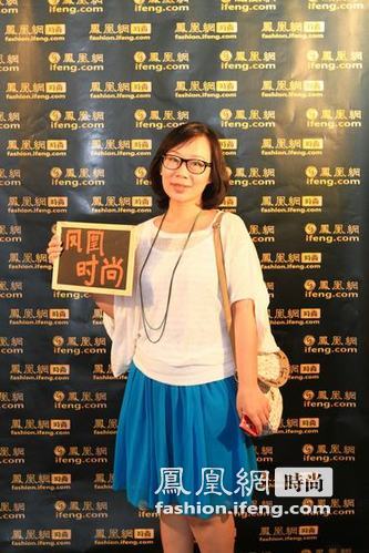 时尚·凤凰会第四期 广州时尚品牌青睐街拍小黑板