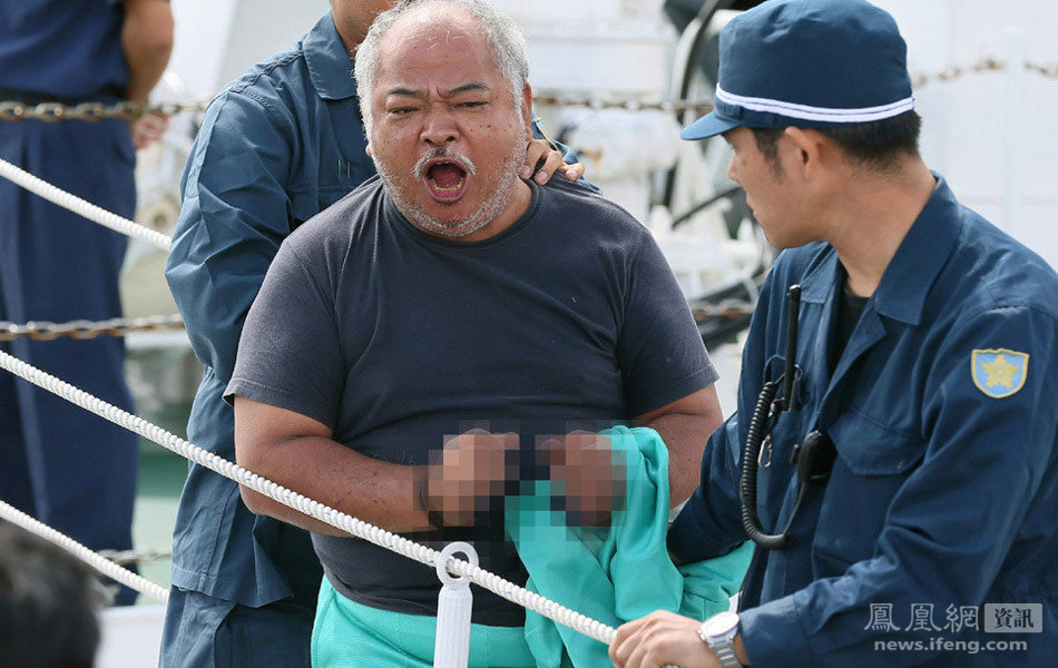 2012年08月16日 - 高岛影夫 - 高岛画廊 日本粗暴对待被捕保钓人士 - 月 月 - 阳光月月(看新闻 寓娱乐)