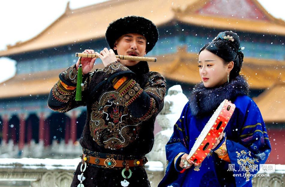 韩栋《美人无泪》与袁姗姗雪中起舞 虐心升级