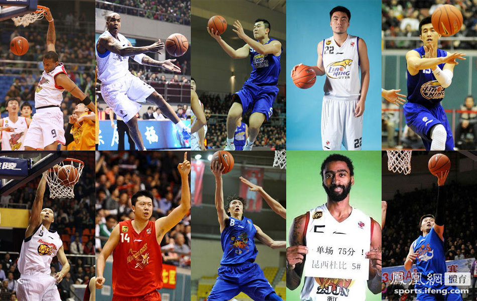 2013年CBA全明星首发名单出炉 麦蒂 阿联领衔