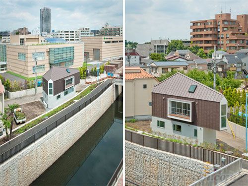 三角形建筑:日本东京的崛之内住宅