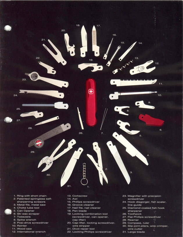 终极大杀器 售价高达1200美元的瑞士军刀