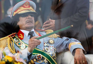 卡扎菲中枪死亡