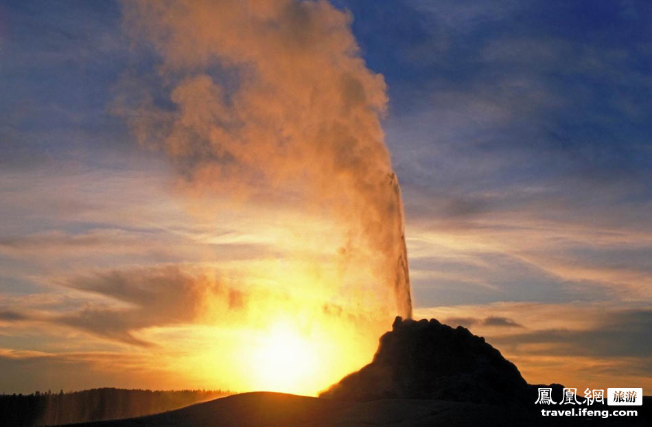 美国黄石国家公园:座落在世界最大的活火山山