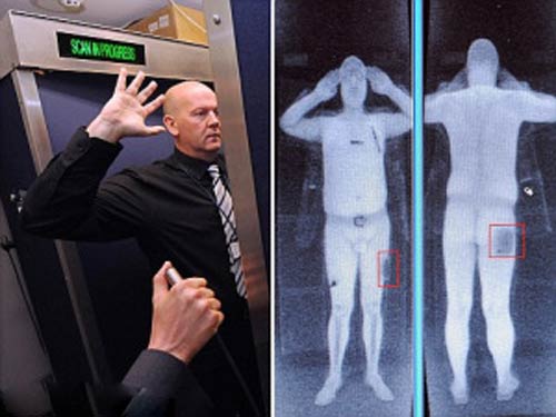 为应对机场裸检英国男子发明了反x射线内衣