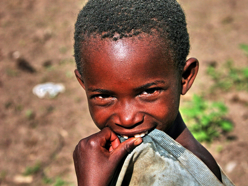 非洲的穷苦孩子图片图片