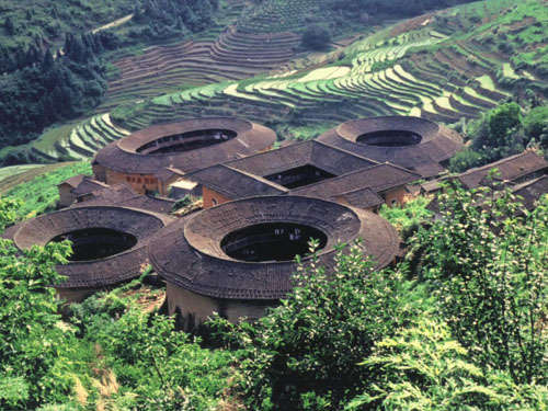 福建永定客家土楼冲刺国家5a级景区